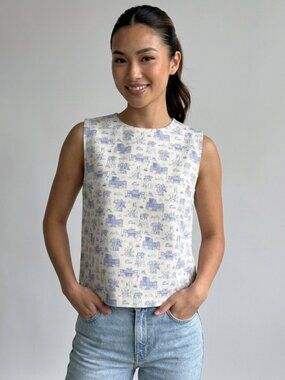 Stewart Simmons University of Kentucky Toile Top - Size Small NWT